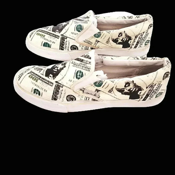 Vintage 90s Makaveli Tupac Slip-on Sneakers Men's Size 11 - Picture 9 of 9